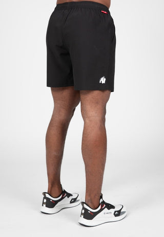 Gorilla Wear Clarkson Shorts - Black - Urban Gym Wear