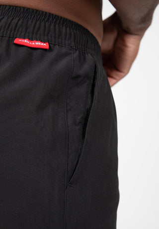 Gorilla Wear Clarkson Shorts - Black - Urban Gym Wear