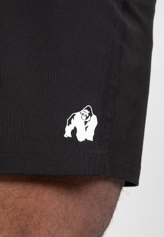 Gorilla Wear Clarkson Shorts - Black - Urban Gym Wear