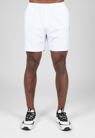 Gorilla Wear Clarkson Shorts - White - Urban Gym Wear