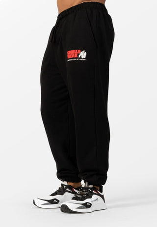 Gorilla Wear Classic Oversized Sweatpants - Black - Urban Gym Wear