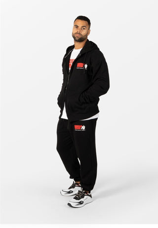 Gorilla Wear Classic Oversized Sweatpants - Black - Urban Gym Wear