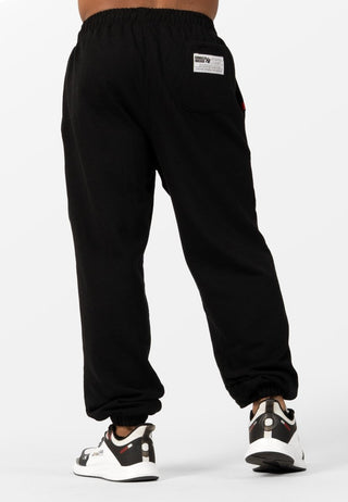 Gorilla Wear Classic Oversized Sweatpants - Black - Urban Gym Wear