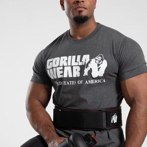 Gorilla Wear Classic T-Shirt - Dark Grey - Urban Gym Wear