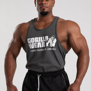 Gorilla Wear Classic Tank Top - Dark Grey - Urban Gym Wear