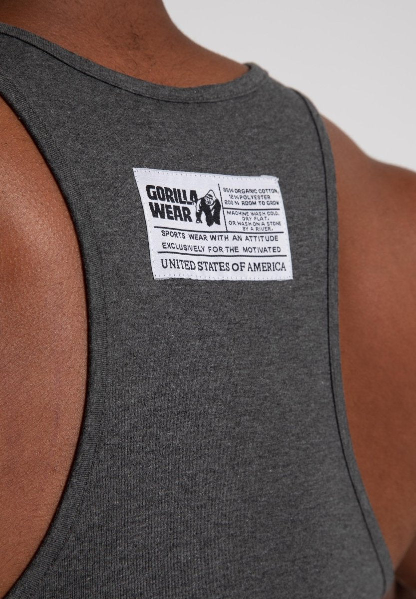 Gorilla Wear Classic Tank Top - Dark Grey - Urban Gym Wear