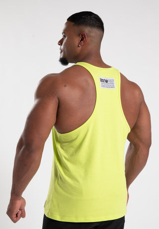 Gorilla Wear Classic Tank Top - Wild Lime - Urban Gym Wear