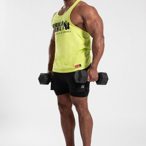 Gorilla Wear Classic Tank Top - Wild Lime - Urban Gym Wear