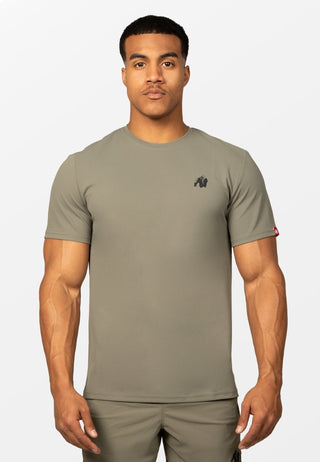 Gorilla Wear Colton T-Shirt - Army Green - Urban Gym Wear