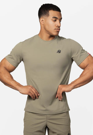 Gorilla Wear Colton T-Shirt - Army Green - Urban Gym Wear