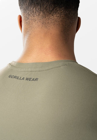 Gorilla Wear Colton T-Shirt - Army Green - Urban Gym Wear