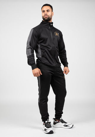 Gorilla Wear Devon Training Pants - Black/Grey - Urban Gym Wear