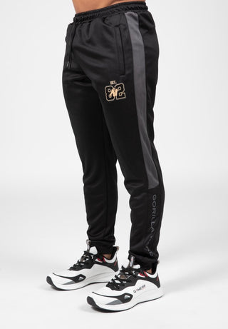 Gorilla Wear Devon Training Pants - Black/Grey - Urban Gym Wear