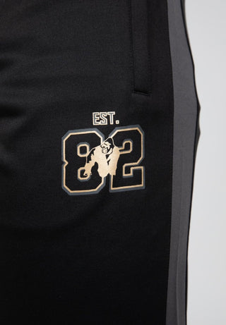 Gorilla Wear Devon Training Pants - Black/Grey - Urban Gym Wear