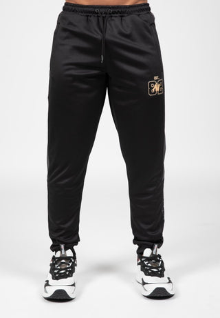 Gorilla Wear Devon Training Pants - Black/Grey - Urban Gym Wear