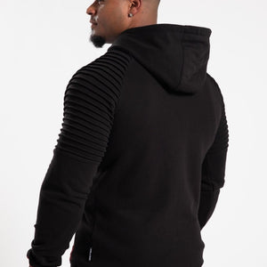 Gorilla Wear Georgia Zipped Hoodie - Black - Urban Gym Wear