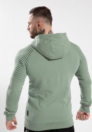 Gorilla Wear Georgia Zipped Hoodie - Green - Urban Gym Wear