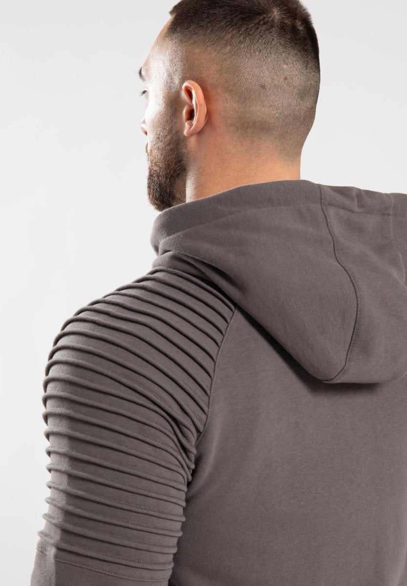 Gorilla Wear Georgia Zipped Hoodie - Grey - Urban Gym Wear