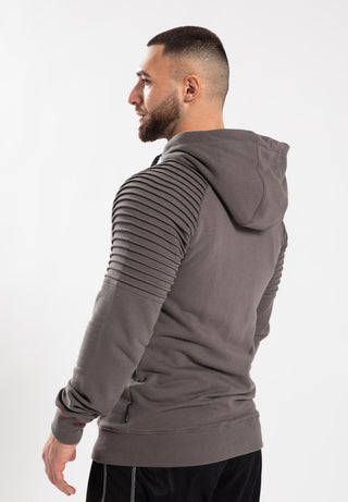 Gorilla Wear Georgia Zipped Hoodie - Grey - Urban Gym Wear