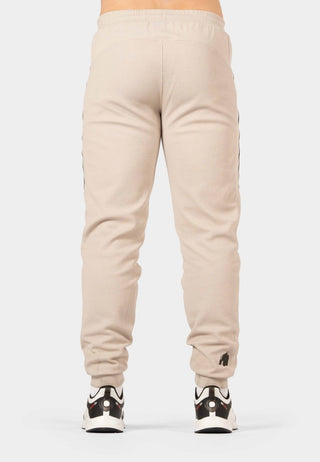 Gorilla Wear Harvey Track Pants - Beige - Urban Gym Wear