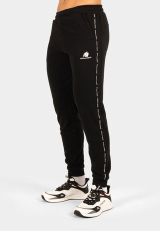 Gorilla Wear Harvey Track Pants - Black - Urban Gym Wear