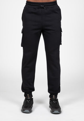 Gorilla Wear Hudson Cargo Sweatpants - Black - Urban Gym Wear