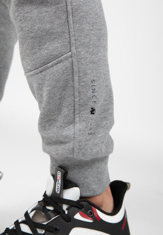 Gorilla Wear Hudson Cargo Sweatpants - Grey Melange - Urban Gym Wear