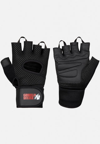 Gorilla Wear Jackson Lifting Gloves - Black - Urban Gym Wear