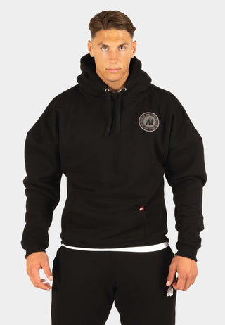 Gorilla Wear Jordan Oversized Hoodie - Black - Urban Gym Wear