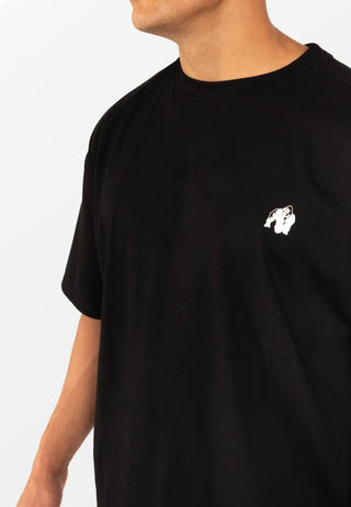 Gorilla Wear Kingston Oversized T-Shirt - Black - Urban Gym Wear