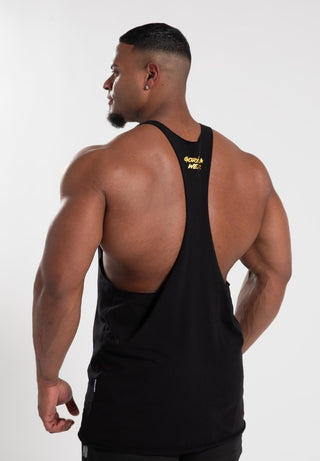 Gorilla Wear Melrose Stringer - Black/Gold - Urban Gym Wear