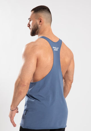 Gorilla Wear Melrose Stringer - Coronet Blue - Urban Gym Wear