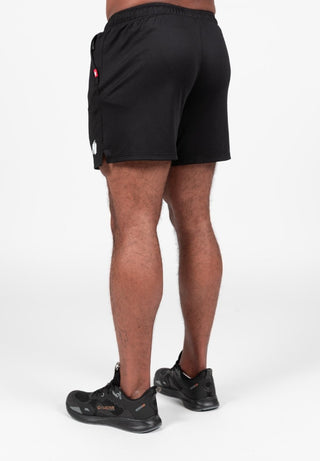 Gorilla Wear Miles Mesh Shorts - Black - Urban Gym Wear