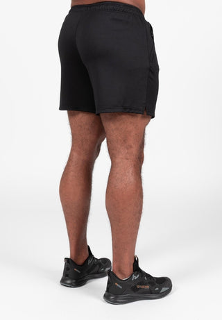 Gorilla Wear Miles Mesh Shorts - Black - Urban Gym Wear