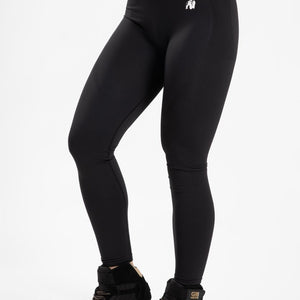 Gorilla Wear Olivia Seamless Leggings - Black - Urban Gym Wear