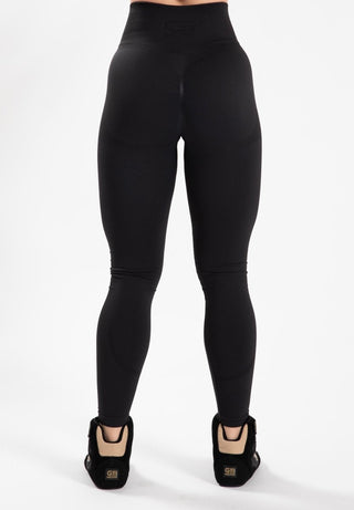 Gorilla Wear Olivia Seamless Leggings - Black - Urban Gym Wear