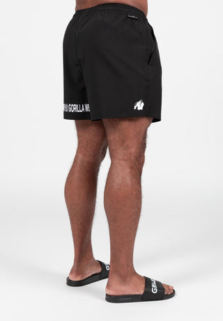 Gorilla Wear Otis Swim Shorts - Black - Urban Gym Wear