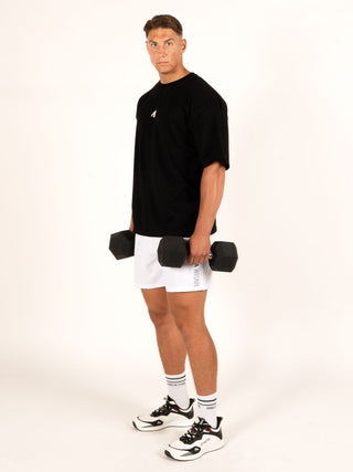 Gorilla Wear Phillip Oversized T-Shirt - Black - Urban Gym Wear