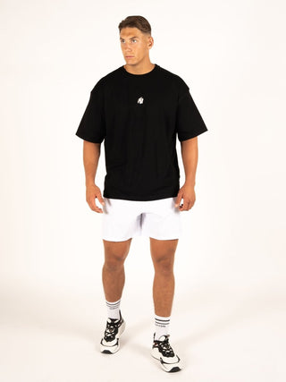 Gorilla Wear Phillip Oversized T-Shirt - Black - Urban Gym Wear