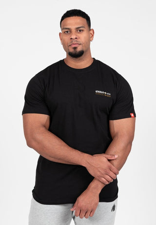 Gorilla Wear Santa Cruz T-Shirt - Black - Urban Gym Wear