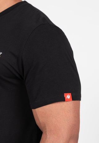 Gorilla Wear Santa Cruz T-Shirt - Black - Urban Gym Wear