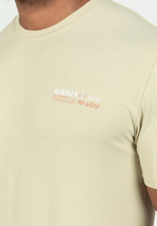 Gorilla Wear Santa Cruz T-Shirt - Light Green - Urban Gym Wear