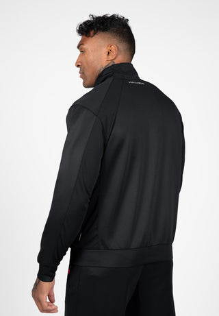 Gorilla Wear Tennessee Track Jacket - Black - Urban Gym Wear
