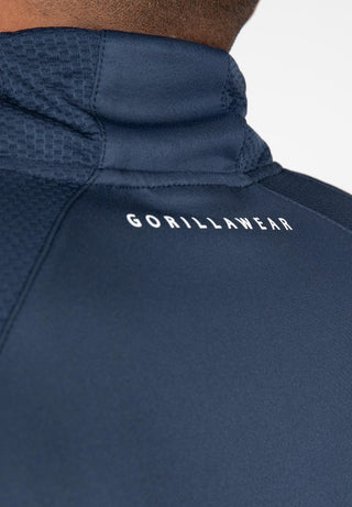 Gorilla Wear Tennessee Track Jacket - Navy - Urban Gym Wear