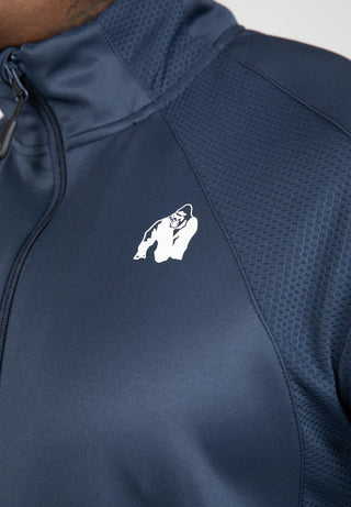 Gorilla Wear Tennessee Track Jacket - Navy - Urban Gym Wear