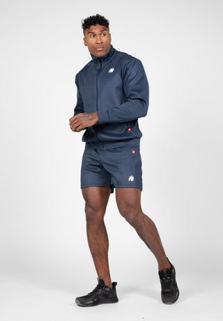 Gorilla Wear Tennessee Track Shorts - Navy - Urban Gym Wear