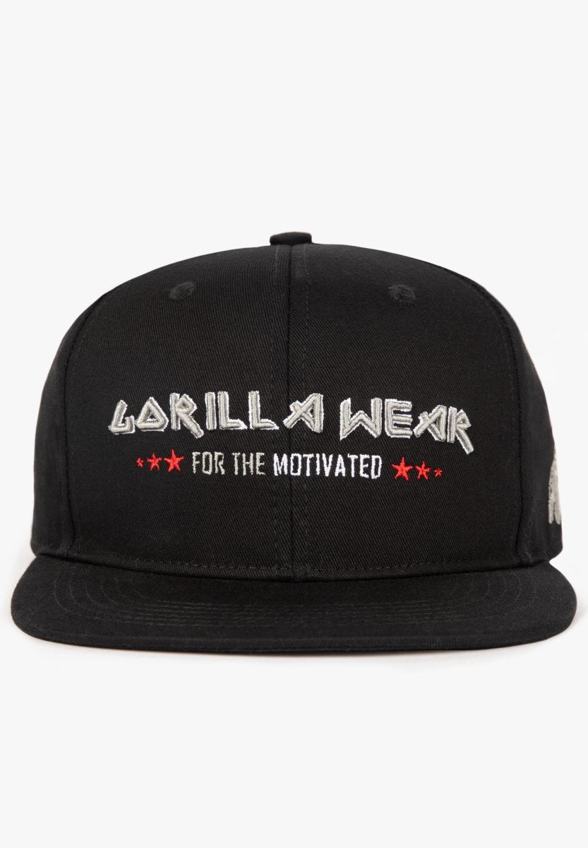 Gorilla Wear Wayne Snapback - Black - Urban Gym Wear