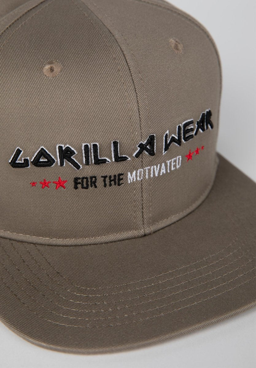 Gorilla Wear Wayne Snapback - Brown - Urban Gym Wear