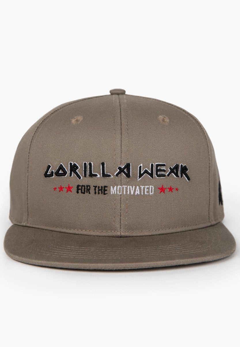 Gorilla Wear Wayne Snapback - Brown - Urban Gym Wear