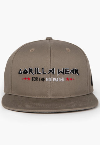 Gorilla Wear Wayne Snapback - Brown - Urban Gym Wear